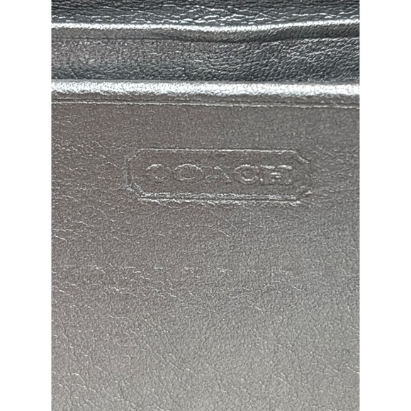 Coach Multicolor Zip-Around Logo Credit Card Women's Wallet - Picture 5 of 7